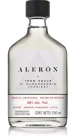 Mezcal Aleron - Agave Cenizo - 250 Ml | 1 Botella