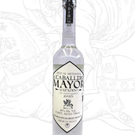 MEZCAL EL CABALLERO MAYOR, ESPADIN JOVEN-750 ml