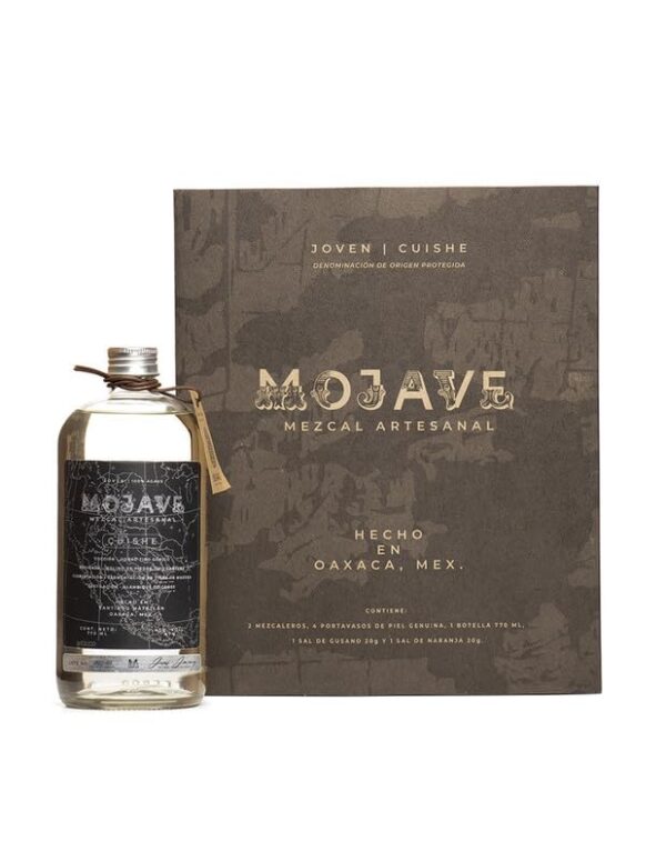 KIT MOJAVE Mezcal Artesanal Cuishe, Contenido 770 ml