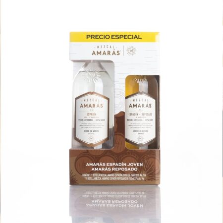 Mezcal Amarás Duo Pack Espadín Joven y Reposado 750ml | Desde Tlacolula, Oaxaca