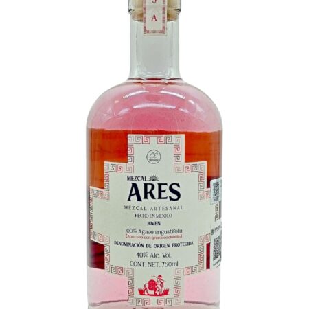 Mezcal Ares Rosa - Mezcal Oaxaqueño Artesanal con Grana Cochinilla