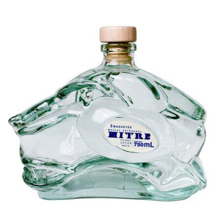 MITRE Mezcal Triple Agave Artesanal Joven Ensamble (Jabalí, Tepextate, Espadín) hecho en Oaxaca