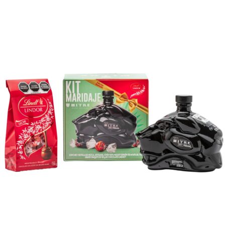 Kit Maridaje Mezcal Mitre + Lindor Chocolates - Ideal para Amantes del Mezcal