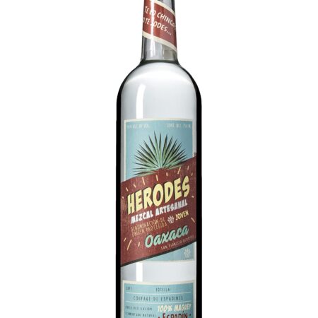 Mezcal Herodes Artesanal de Espadín Verde, 700 ml - Fresco y Ahumado